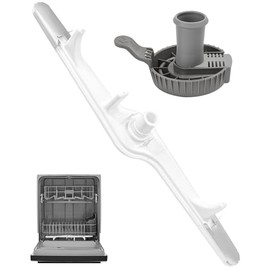 154568001 Dishwasher Lower Wash Arm Assembly & 5304518968 Dishwasher Lower Spray Arm Support & 5304506518 Dishwasher Sewer Filter Kit Replacement for Frigidaire Dishwashers Spray Arm Assembly