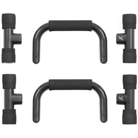 ProsourceFit Push Up Bars , Black