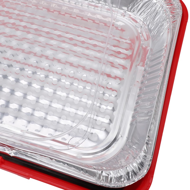 Tin Foil Storage Tray Foil Insulation Picnic Pan Food Container