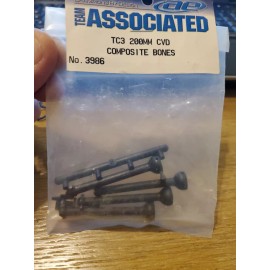 Team Associated HT Team Associated TC3 COMPOSITE CVD Bones 200mm 3986