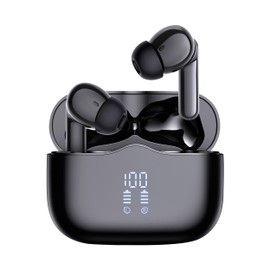 BINDEN Audífonos Inalámbricos Serenity In Ear Sonido Hi-Fi con Micrófono Dual Cancelación de Ruido Activa ANC Audifonos Bluetooth Compatible con iOS Android 5.5 Horas Uso Continuo con Indicador Led