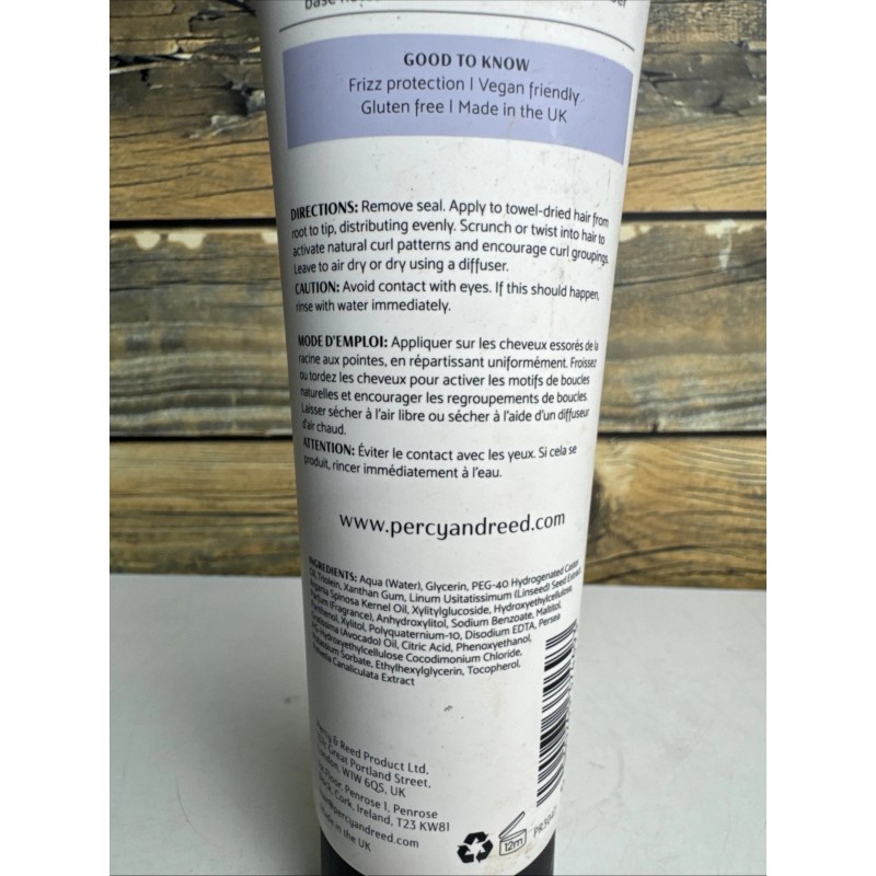 Percy & Reed CURL CONTROL Gel Cream for all Curl