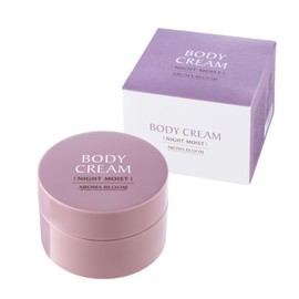 Aroma Bloom Body Cream, Night Moist, 5.3 oz (150 g), Aroma Bloom, Moisturizing Cream, Body Care, Argan Oil, Shea Butter
