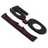 2011-2014 Mustang GT 5.0 Supercharged Black and Red Fender Emblems