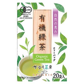 Harada Tea Sales Organic Green Tea Bags, 20 Bags x 5 Bags