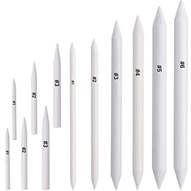 12 Pcs Blending Stump and Tortillions, Paper Art Blenders, Art Pencils, Drawing Pencils for Artists Student Sketch Drawing Tools, Drawing Supplies