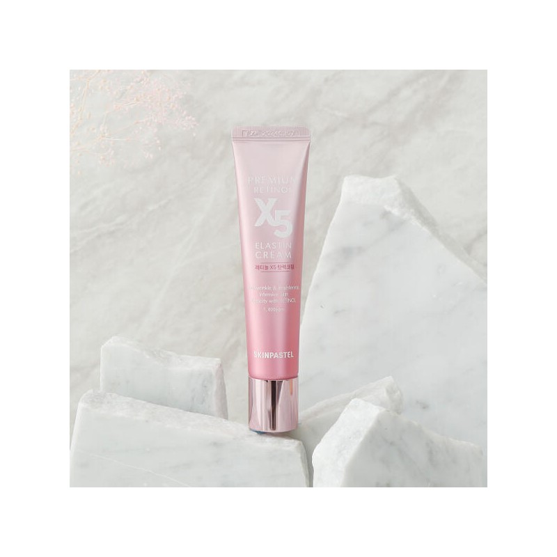 Skinpastel 스킨파스텔 프리미엄 X5 엘라스틴 레티놀크림 30ml (총3개) Skin Pastel