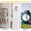 Gzlozak Clothes Hanger Reaching Hook, 49"-91" High Reach Garment Hook