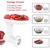 KITCHTREE Meat Grinder Attachment for KitchenAid Stand Mixers Includes Food