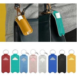 Llavero Colorido Con Soporte Para Pintalabios