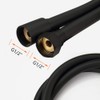 GRIFEMA G852B-18 PVC Smooth Black Universal Shower Hose 1.8m, Replacement