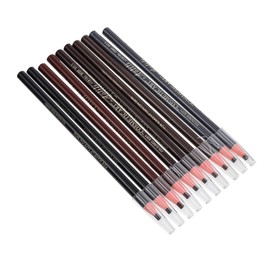 FRCOLOR Waterproof Eyebrow Pencils 10pcs Set for Women Beautiful Cosmetics Eyebrow Makeup Pens