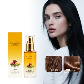 EELHOE Hair Repair Oil – Heat Protectant & Damage Treatment for Dry Brittle Hair, Non-Sticky, Fast Penetrating, Restores Shine, Pre-Styling Base 80ml