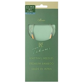 TAKUMI Pro Circular Knitting Needles 32 Inches-US 7/4.5 mm