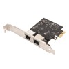 PCIe 2.5G Network Card Dual Port RTL8125B 2500M 1000M Computer