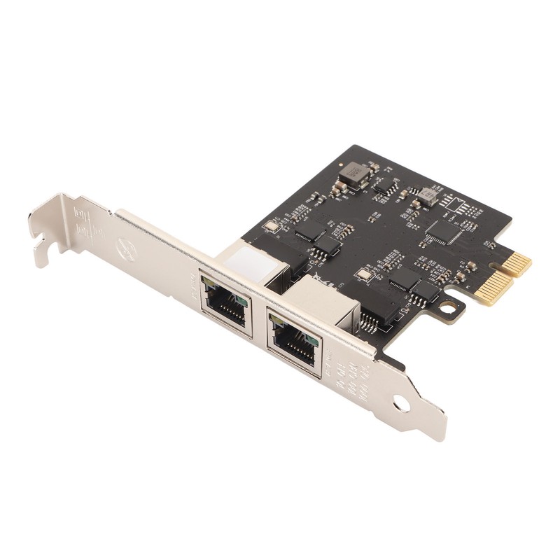 PCIe 2.5G Network Card Dual Port RTL8125B 2500M 1000M Computer