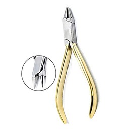 Laja Imports Gold Plated Color Bird Beak Pliers Wire Bending And Loop Forming Pliers for Educational Use
