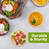 100 Pack 12 oz Disposable Paper Bowls, Heavy Duty Compostable