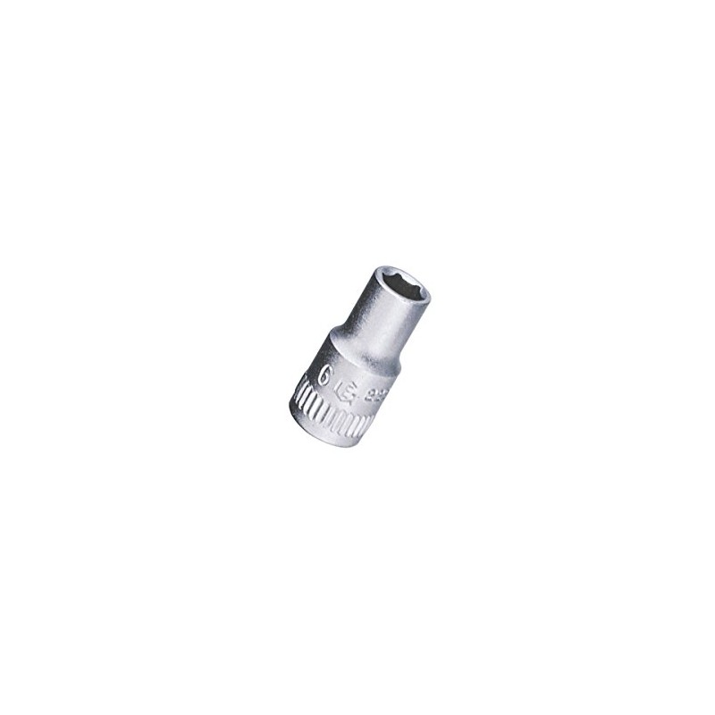 Genius Tools 222510 1/4" Dr. 10mm Hand Socket