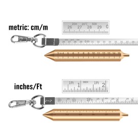 Cekegon 20oz/560g Brass Plumb Bob for Oil Gauging Tape, Measuring Plumb Bobs