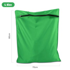 Pet Laundry Bag | Pet Laundry Bags for Washing Machine – Durable Pet Hair Filter Bag with YKK Zip, Large Capacity Hair Catcher for Dog, Cat & Horse, Prevents Hair Clogging (Green, L)