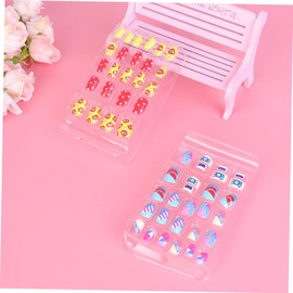 minkissy 2 Packs Nail Stickers Fingertip Sticker Nail Art Sticker Nail Art Decals