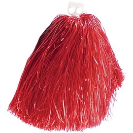 Pom Pom Red Accessory for American Sports Fancy Dress