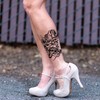 6 Pcs Hannya Tattoo Sticker Arm Tattoo Sticker Waterproof Long