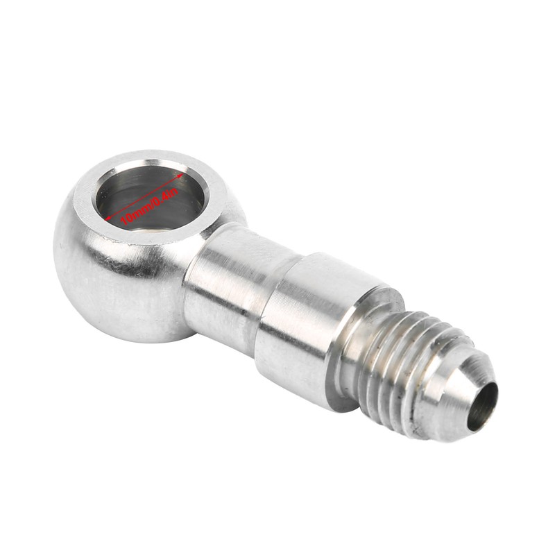 Banjo Adapter Fitting Stainless Steel 10mm/0.4in (AN4 AN 04) for