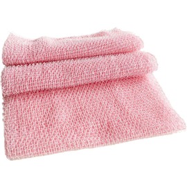 Yokozuna Whipper Body Towel, Ultra Soft, Pink, Fine Dense Micro Foam, Foaming, Antibacterial, Odor Resistant, Hinokitiol Formulation, 35.4 x 7.9 inches (90 x 20 cm), Made in Japan