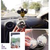 Mirror Disco Ball Hanging Car Accessory - Rear View Mirror