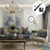 Quartz DIY Wall Clock Movement Mechanism Set,with 7.5 Inch Long