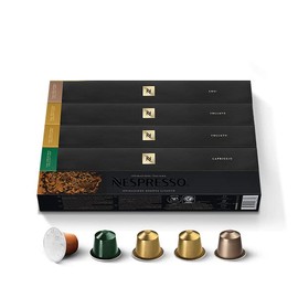 Nespresso Mild RO-E05K03 Coffee Set, 4 Types (50 Cups), Original Exclusive Capsules