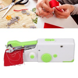 Máquina de Coser de Mano Singer para Etiquetas de Ropa, Dispositivo Portátil para Principiantes de Menos de 15 Dólares, Recargable por USB, Mini Cosedora de Alcantarillado del