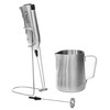 Ozeri Deluxe Milk Frother and 12 oz Frothing Pitcher in