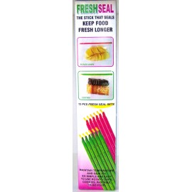 FRESH SEAL STICKS-12 pcs Keep Food Fresh & Crisp Original Grip Stick Bag Sealers