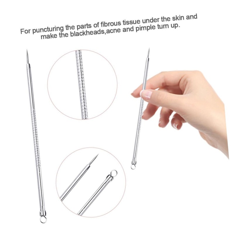Healeved 1 Set 5pcs Facial Cleansing Tool Face Blemish Removal
