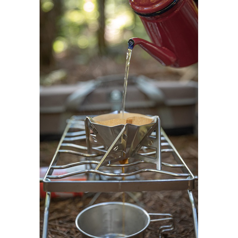 CAMPINGMOON Collapsible Coffee Dripper Pour Over Camping Outdoor 304 Stainless
