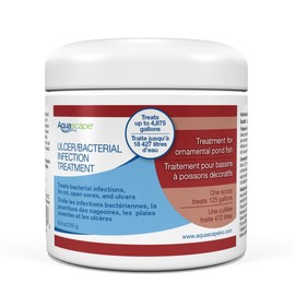 Aquascape 81038 Ulcer and Bacterial Dry Treatment for Pond Fish, 8.8 Ounces