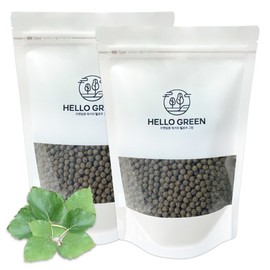 Hello Green Domestic Mulberry Leaf Pills 300gX2 (Pack) Total 600g / 헬로우그린 국내산 뽕잎환 300gX2(팩) 총600g