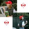RNFENQS 2 Pack Canada Flag Baseball Cap Maple Leaf Cotton