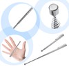 2 Pack Magnetic Pickup Tool, Telescoping Stick, Extendable Magnetic Pen