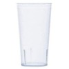 G.E.T. Heavy-Duty Plastic Restaurant Tumblers, 16 Ounce, Clear (Set of