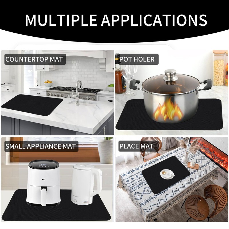 Electric Stove Top Cover - 29.5 * 21Inch Silicone Coated