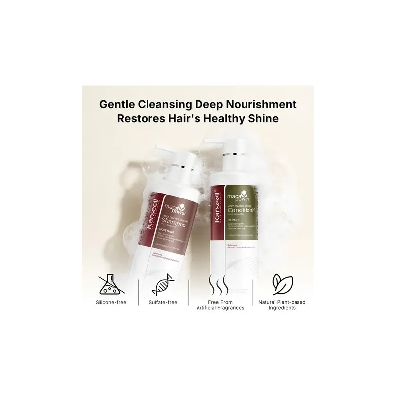 Karseell Colágenoaceite Shampooacondicionador Kit 4 En1