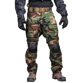 EMERSONGEAR Gen3 Paintball Pants with Knee Pads,Combat Trousers Army Airsoft Combat BDU Pants