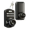 Veise Keypad Door Lock with Knob, Keyless Entry Digital Lock