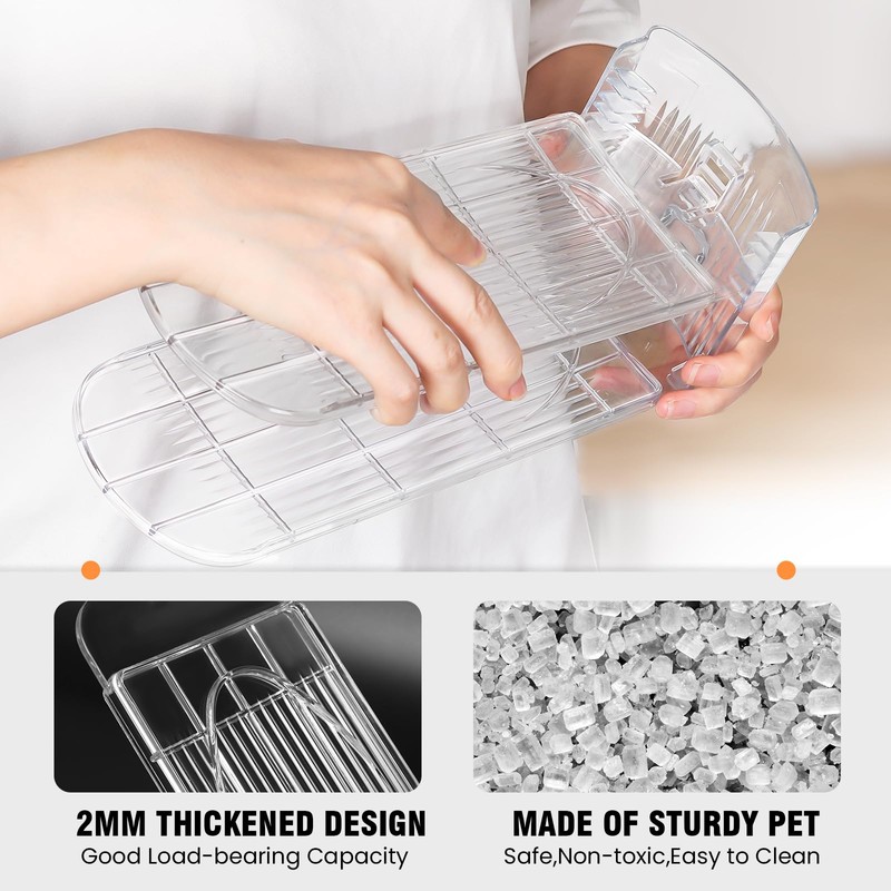 TOPNEW Shoe Slots Organizer for Closet 20 Pack Adjustable Level