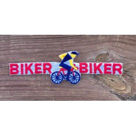 VINTAGE Biker Bicycle Cycling PATCH 1970’s  Iron on