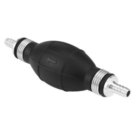 Fuel Line Pump, Rubber Fuel Transfer Vacuum Fueling Line Hand Bulb Primer Pump Accessory for Marine Boat Diesel (8mm)